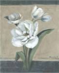 White Tulips II by Marietta Cohen