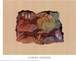 Wild Red Horses And Bull by Ginny Hogan
