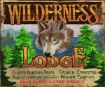 Wilderness Lodge by Red Horse Signs