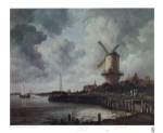 Windmill Near Wijk by Jacob Van Ruisdael