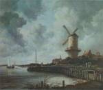 Windmill Near Wijk by Jacob Van Ruisdael