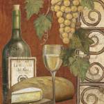 Wine and Cheese Tasting 1 by Art Licensing Studio