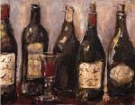 Wine Bar With French Glass by Nicole Etienne