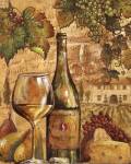 Wine Collage II - mini by Gregory Gorham
