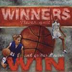 Winners - Basketball by Robert Downs