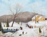 Winter At The Old Homestead by Joseph Holodook
