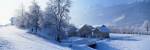 Winter Farm Austria by Panoramic Images