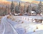 Winter Scene IV by Ron Jenkins