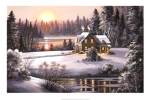 Winter Sunset by Dubravko Raos