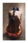 Woman's Back with Red by Deloffre