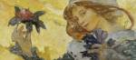 Woman with Rose by Alphonse Maria Mucha