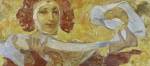 Woman with Scarf by Alphonse Maria Mucha