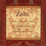 Words to Live By, Traditional - FAITH by Debbie Dewitt