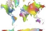 World Map 2 by Marlene Watson