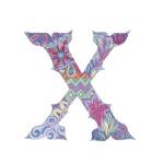 X by Green Girl Canvas