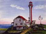 Yarmouth Light by Thelma Winter