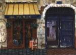 Yellow Awning by Victor Shvaiko