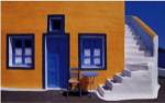 Yellow Wall by Yiorgos Depollas