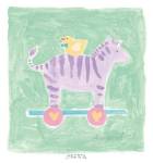 Zebra Toy by Karen Anagnost