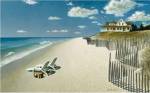 Zhen-huan Lu - Beach House View Size 24x36 by Zhen-Huan Lu